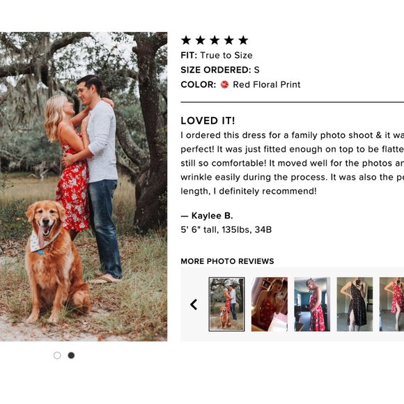 Lulus Esperanza Red Floral Print Midi Dress - Picture 10 of 12